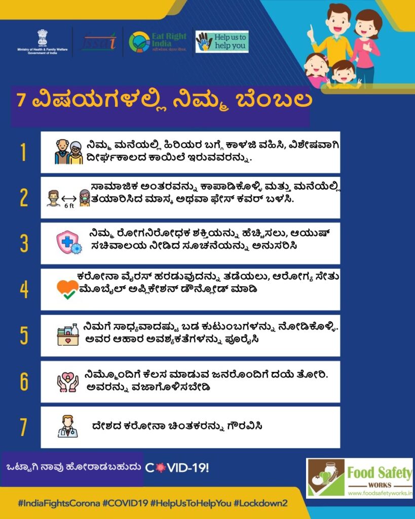 kannada-posters-for-creating-awareness-during-covid-19-food-safety-works